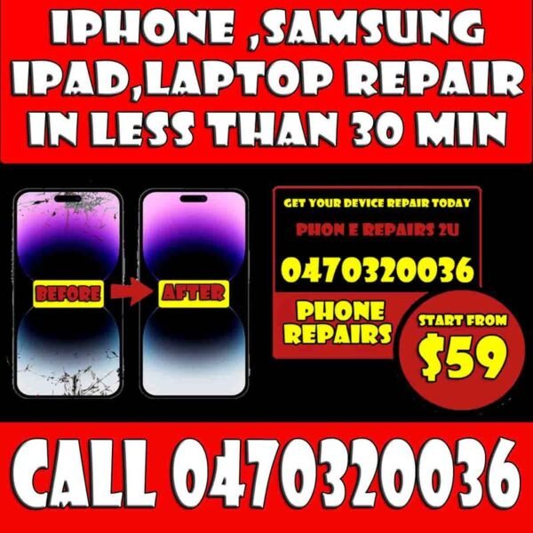 iphone screen repair and back glass replacement and battery replace - Image 2
