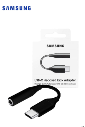 USB-C to 3.5mm Headphone Jack Adapter